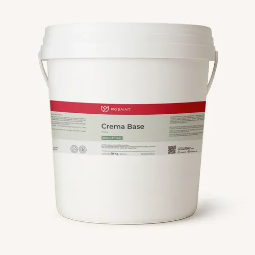 Crema Base Neutra 100% Natural 10 Kg – Rosaint Profesional