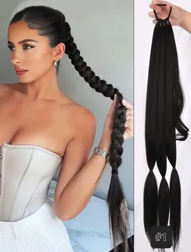 Extensión Trenza Coleta Kanekalon Para Trenzar