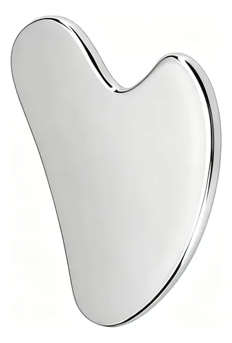 Guasha Facial Metal Para Drenaje Linfático Y Tensión