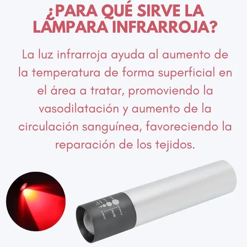 Luz Roja Láser Infrarrojo Crecimiento Capilar Portátil