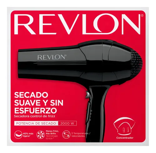 Secador Revlon De Pelo 773la2av1 2000w Color Negro