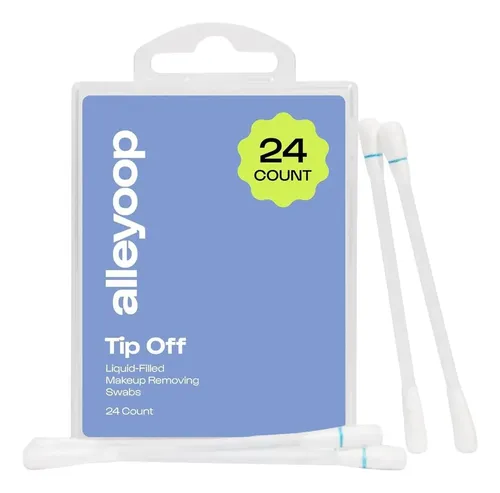 Hisopos Removedor De Maquillaje Alleyoop Líquido 24u