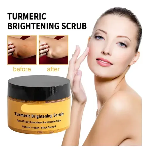 Gys 3pcs Baño Exfoliante Con Cúrcuma For Iluminar W