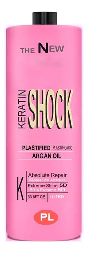 Shock De Keratina Brasileño 1 Litro Anti Frizz Envío Al Pais