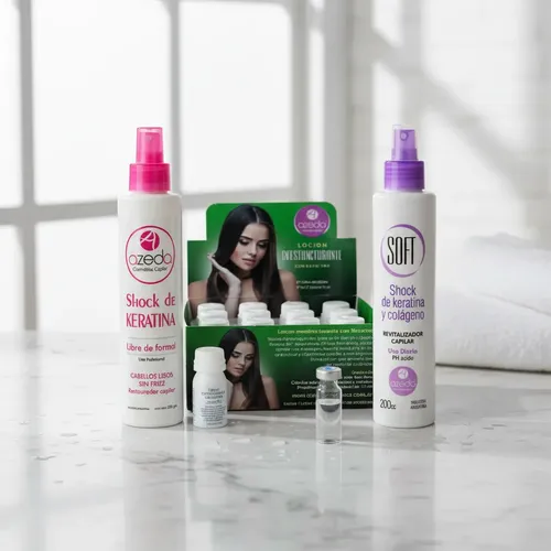 Kit De Shock De Keratina + Reestructur. Keratina+ Soft Kera