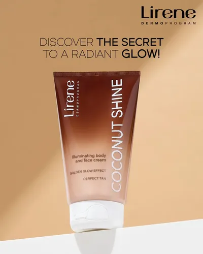 Crema Corporal Y Facial Lirene Perfect Tan Coco 150ml