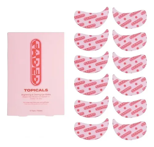 Mascarillas For Ojeras Faded Brightening Set De 6 Pares