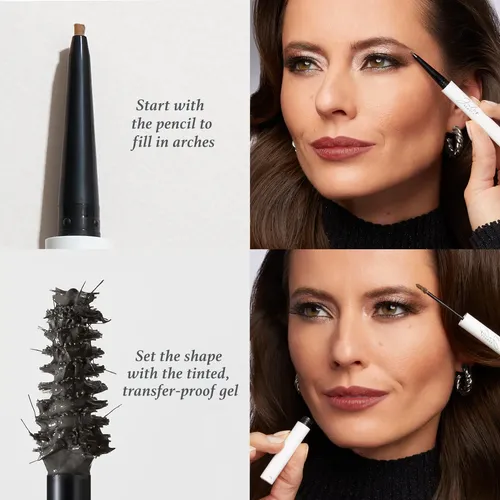 Julep Lápiz De Cejas 101-2 En 1 Y Gel Tintado Para