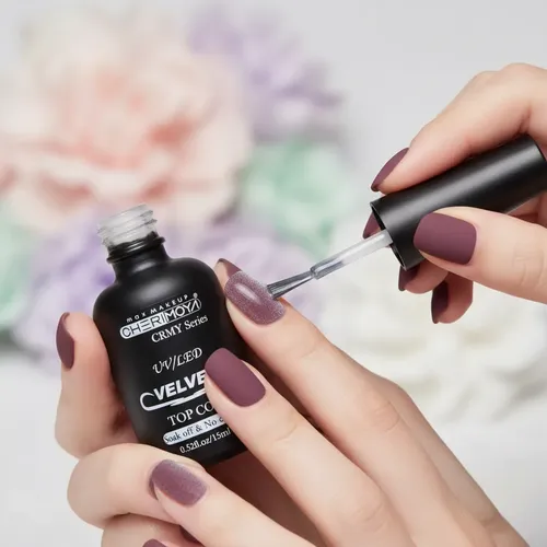 Top Coat Cherimoya Velvet /activador/temperd X1 Unidad