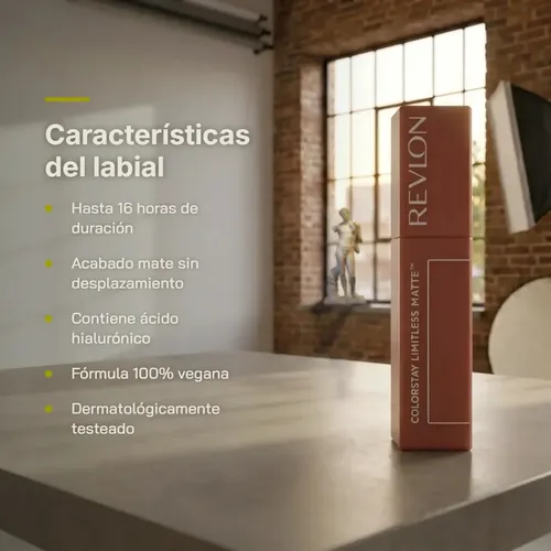 Labial líquido ColorStay Limitless Matte