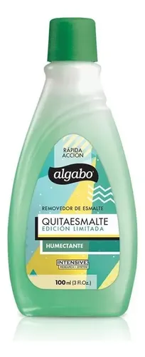 Algabo Quitaesmalte Humectante Con Silicona 100ml