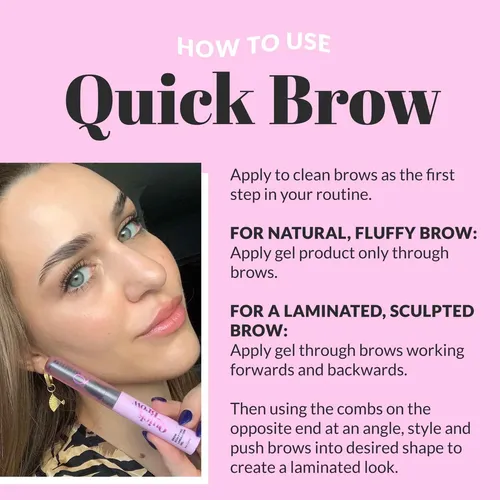 Gel Para Laminado Y Peinado De Cejas The Quick Flick 8 Ml