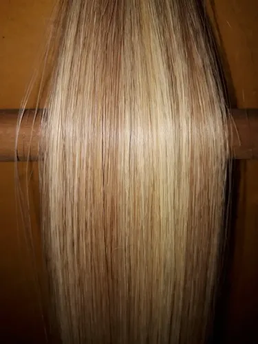 Manojo De 25 Mechas De Cabello Natural Humano 100% Cardadas