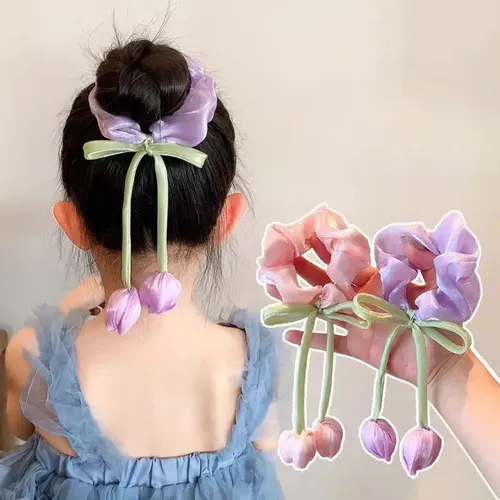 Accesorio Para El Pelo Con Forma De Tulipán Francés, 3 Unida 3pcs