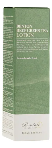 Benton Deep Green Tea Lotion Crema Ligera Coreana Hidratante Todo Tipo De Piel Día/noche
