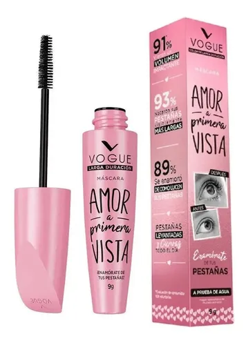 Mascara De Pestañas Vogue Amor A Primera Vista Negro