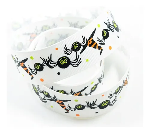 Palo De Calabaza De Halloween Con 12 Cintas Gorgoranas Multicolor