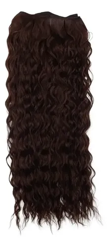 Cortina De Pelo Rizado Orgánicas Afro 4,50 Metros Reales !! Color #4