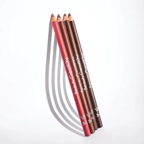 Set Delineadores De Labios Madera Beauty Creations 12 Tonos Color Rosa