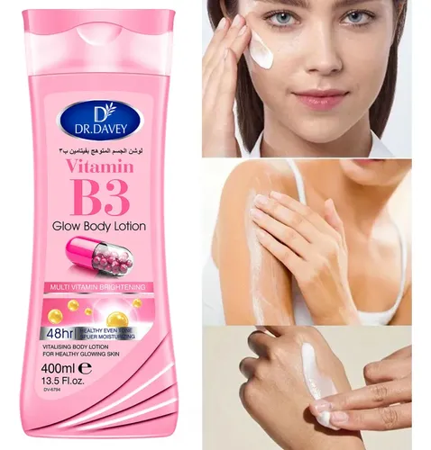 Set De Loción, Jabón Y Piel Corporal B3 De Dr. Davey Vitamin