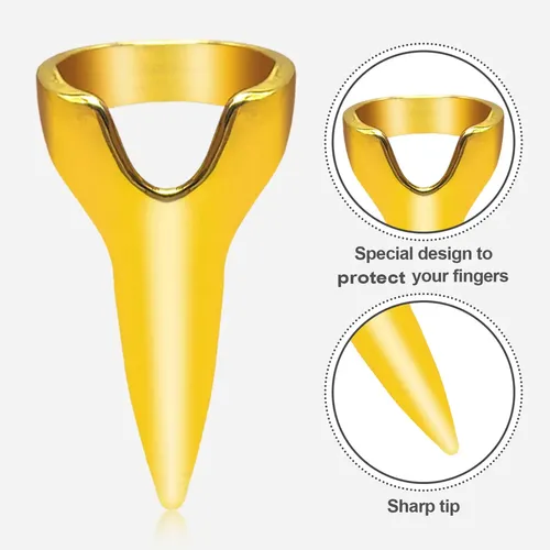 Ba Anillo De Corte De Pelo Para Trenzar Pelo De Metal, 20