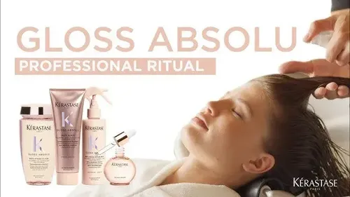 Kerastase Gloss Absolu Shampu +enjuague+spray+ Aceite+ Bolso