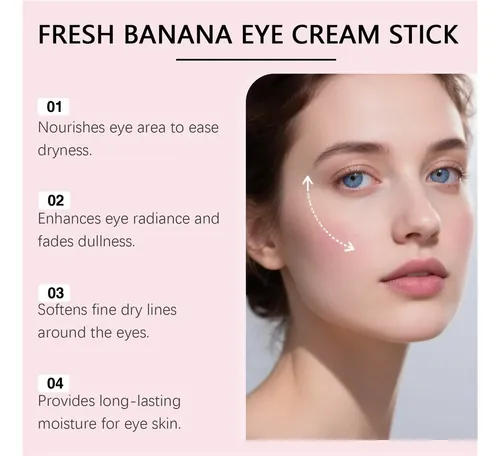 Crema Iluminadora For Ojos En Barra Con Efecto Plátano