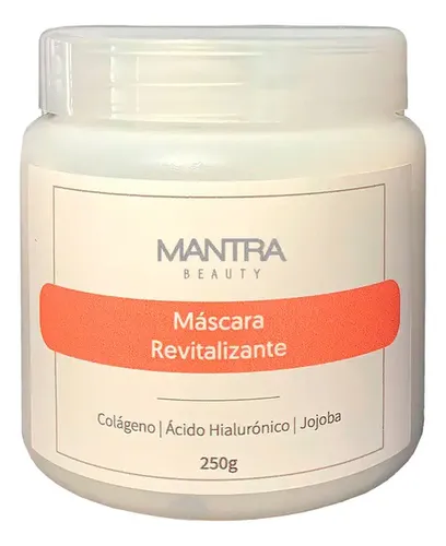 Mantra Máscara Facial Con Colágeno Acido Hialurónico Jojoba Tipo de piel Todo tipo