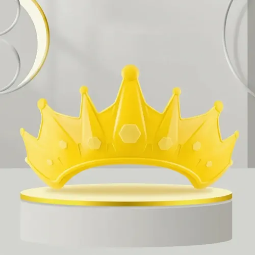 Gorro Sombrero De Baño Ducha Bebés Niños Corona Visera