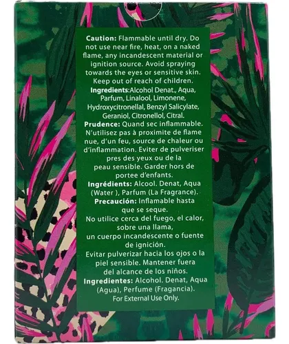 Colonia Rainforest Misteriosa 100ml Eau De Parfum Mujer