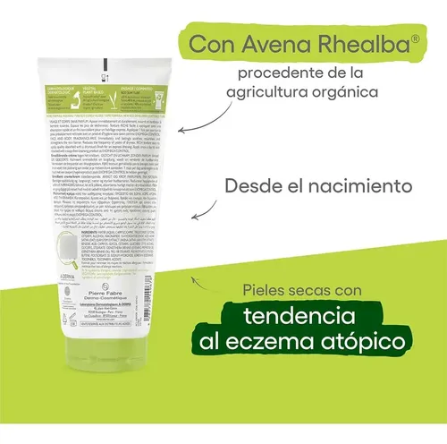 Aderma Exomega Control Crema Emoliente Piel Sensible 200ml