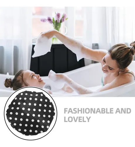 Gorro De Baño Para Mujer, Gorro De Baño Grueso, Reutilizable