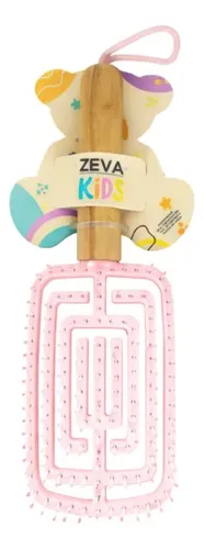 Cepillo Desenredante Niños Recto Suave Cabello Zeva