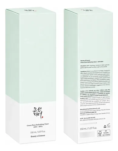 Tónico Exfoliante Beauty Of Joseon Aha/bha 150 Ml