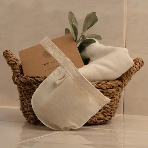 Mitones Exfoliantes De Seda Ode To Sun Para Piel Suave