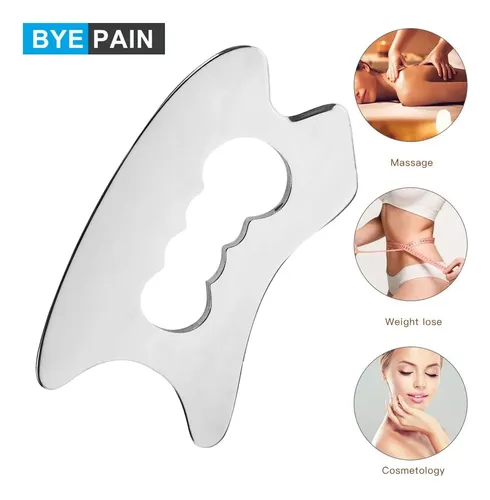 Herramienta De Raspado Y Masaje Gua Sha Tools De Acero Inoxi