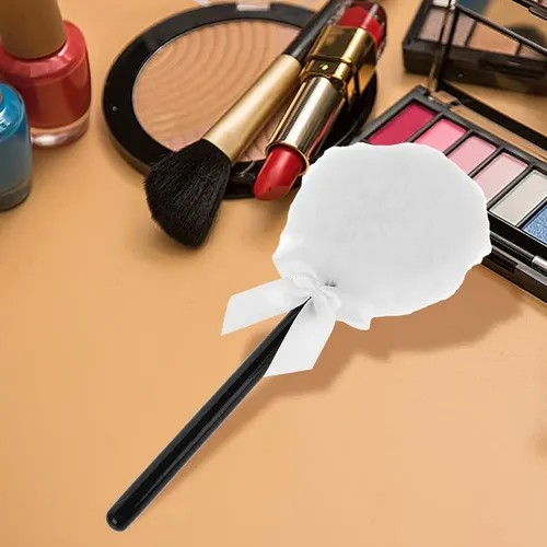 Borla De Maquillaje Con Forma De Piruleta