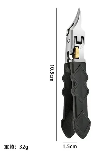 Cortaúñas De Acero Inoxidable Con Filo De Precisión, 25°