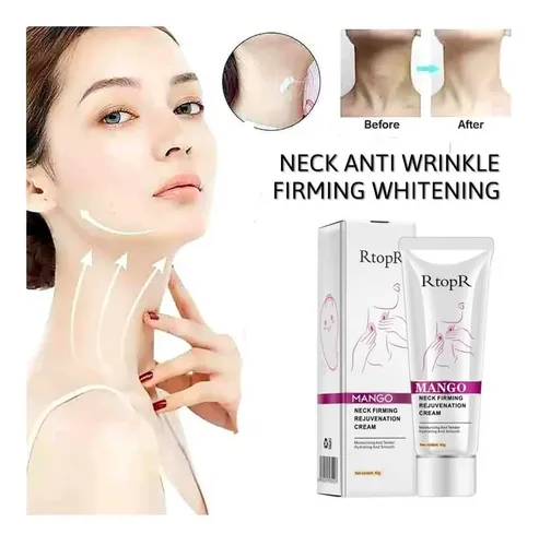 Crema Reafirmante Cuello Y Escote Firmeza Importada Gold