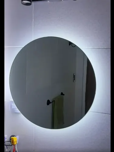 Espejo Circular Con Luces Led