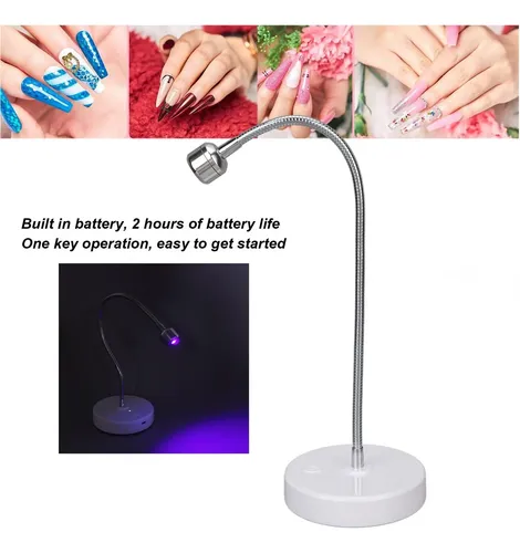 Luz Led Uv Luz Uv Pequeña Para Uñas De Gel Entrada