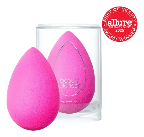 Esponja Maquillaje Rosa Suave Reutilizable Vegana