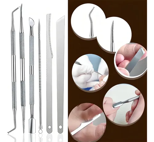 Set De Manicura Y Pedicura Profesional Para Uñas Encarnadas