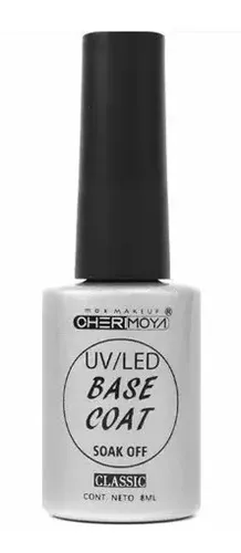 Base + Top Coat Esmalte Permanente Cherimoya 8ml