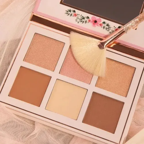 Contorno e Iluminador Beauty Creations Floral Bloom Para Piel Mixta