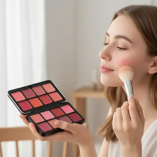 Paleta Multipropósito Rubor Labial Sombra 16 Tonos Original!