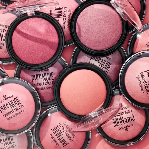 Essence – Pure Nude Baked Blush – Rubor Tono del maquillaje Rosa claro