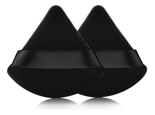 Evaouxiu Set 2 Puff Triangular Para Polvo
