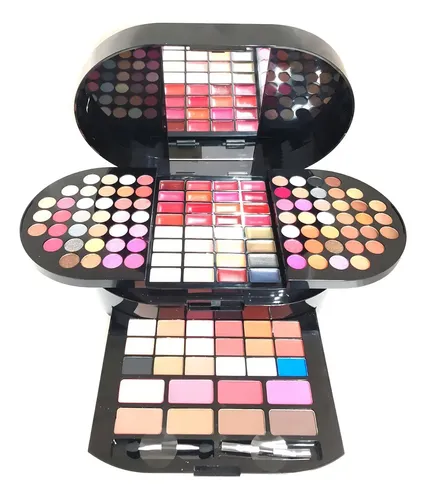 Makeover Set Maquillaje Paleta Sombras Y Rubores Fms-04