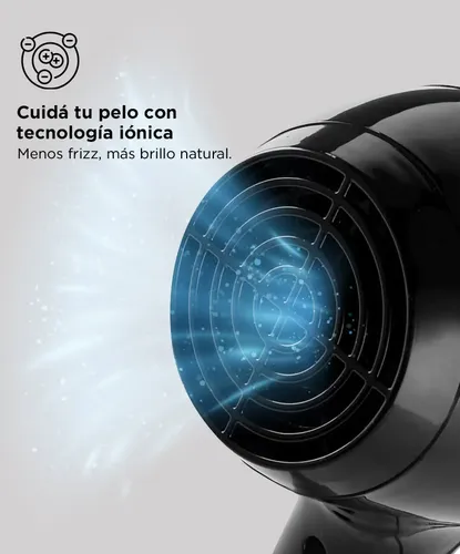 Secador De Pelo Care By Gadnic Pro 1800 A 2100 W Tecnologia Ceramica Ion Negativo Motor De Corriente Continua 3 Temperaturas 2 Velocidades Cable 2 Metros